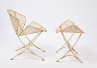 Maurizio Tempestini Clam Shell Chair and Ottoman - 2