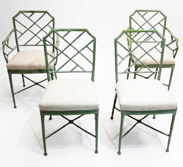 Brown Jordan Set of Four Calcutta Outdoor Chairs