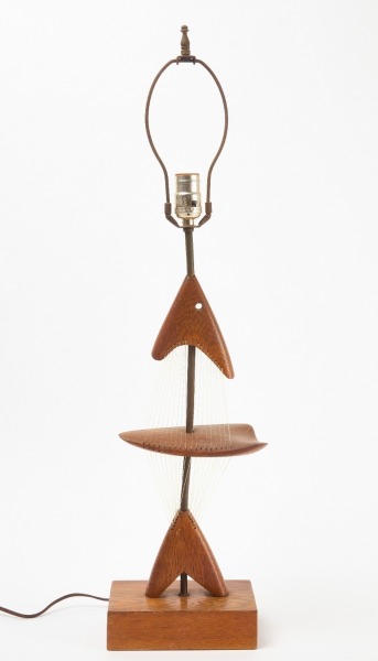 Clark Voorhees for Hanson Abstract Fish Lamp