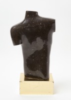 Fritz Olsen - Carved Marble Male Torso, 1984 - 3