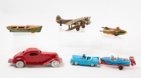 Group of Tin Vehicle Toys - 2