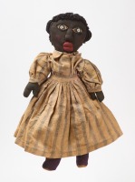 Large Black Rag Doll