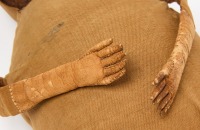 Early Coconut Shell Doll - 4