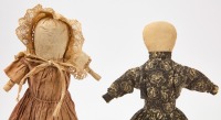 Two Early Rag Dolls - 2