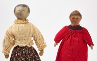 Two Painted Rag Dolls - 2