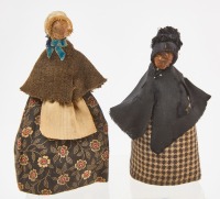 Group of Nut and Handmade Dolls - 3