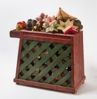 Baby Tender with Collection of Pin Cushions