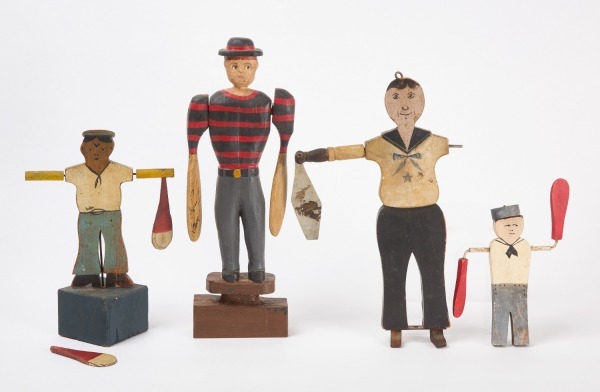 Four Sailor Whirligigs