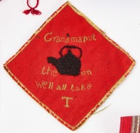 Group of Early Textiles and Sewing Materials - 2