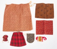 Group of Early Fabric Pouches - 2