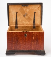 Miniature Painted Blanket Chest - 2
