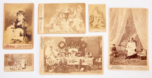 Antique Photos with Doll Content