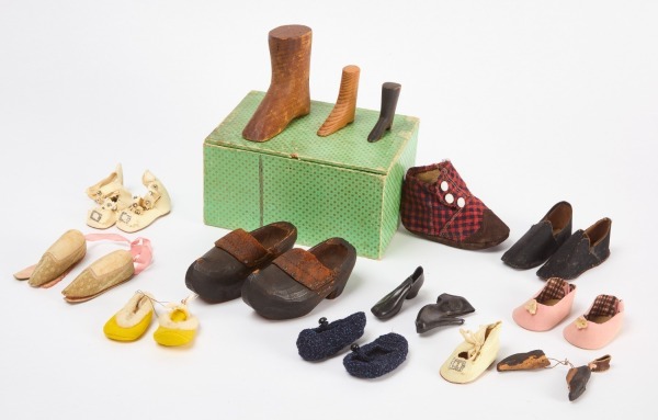 Group of Doll and Children Shoes
