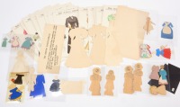 Group of Paper Dolls - 3