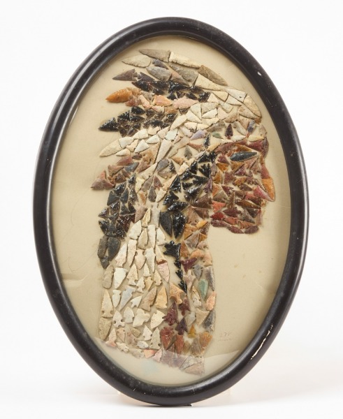 Arrow Head Portrait of a Native American
