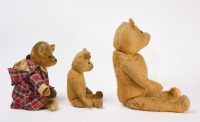 Three Gold American Teddy Bears - 4