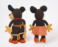 Knickerbocker Mickey and Minnie Mouse Plush Dolls - 3