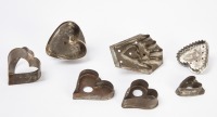 Group of Heart Form Cookie Cut-Outs - 2