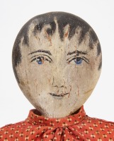 Articulated and Painted Wood Doll - 2