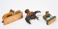 Three Carved Wooden Toys - 4