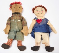 Early Raggedy Ann Doll and Andy Doll - 5