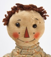 Early Raggedy Ann Doll and Andy Doll - 2