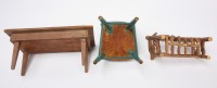 Group of Folk Doll Furniture - 5