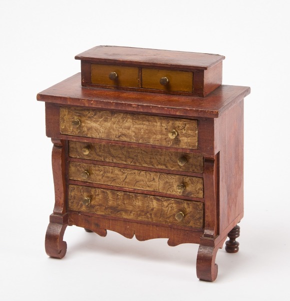 Early Doll Empire Chest of Drawers
