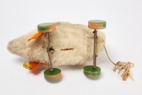 Steiff White Swan Pull Toy - 5
