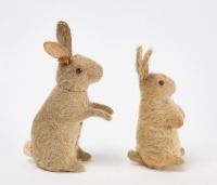 Steiff Rabbit and Rabbit Candy Container - 4