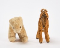 Steiff Zebra and White Bear - 2