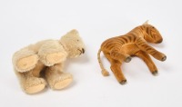 Steiff Zebra and White Bear - 4
