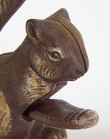 Antique Painted Squirrel Nutcracker - 3