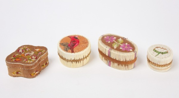 Four Quill Boxes