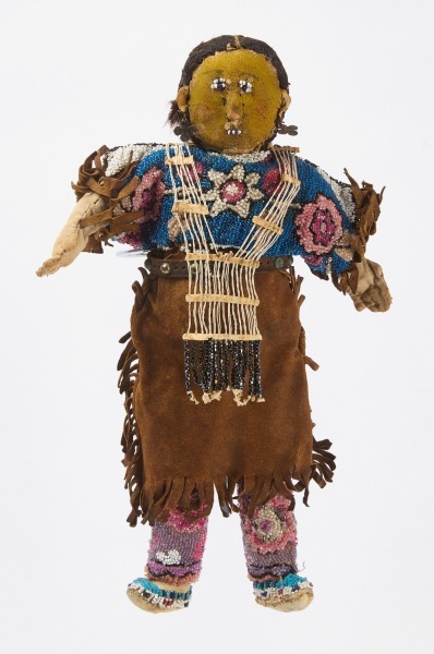 Native American Beadwork Doll