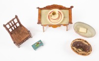 Group of Dollhouse Furniture and Decor - 2