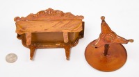Evans and Cartwright - Group of Dollhouse Furniture - 3