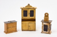 Group of Dollhouse Kitchen Furniture