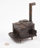 Group of Dollhouse Kitchen Furniture with Stove - 2