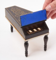 Group of Dollhouse Accessories with Harpsichord - 2