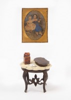 Dollhouse Scene with Unique Accessories
