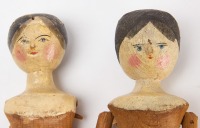 Two Penny Wood Dolls and Book 'The Adventures of Two Dutch Dolls' - 4