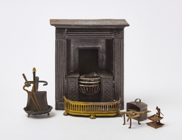 Dollhouse Fireplace Scene