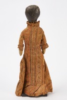 Painted Cloth Doll with Morning Dress - 3