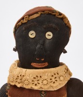 Golliwog Doll and Afro-American Bottle Doll - 2