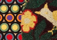 Child's Seat Cover with Bird, and Penny Mat - 2
