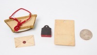 Dresden Dollhouse Letter Holder and Calendar - 2
