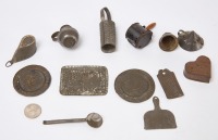 Group of Dollhouse Tin Implements - 2
