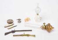 Group of Dollhouse Mixed Unique Accessories