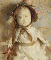 Cloth Doll in Shadowbox - 2